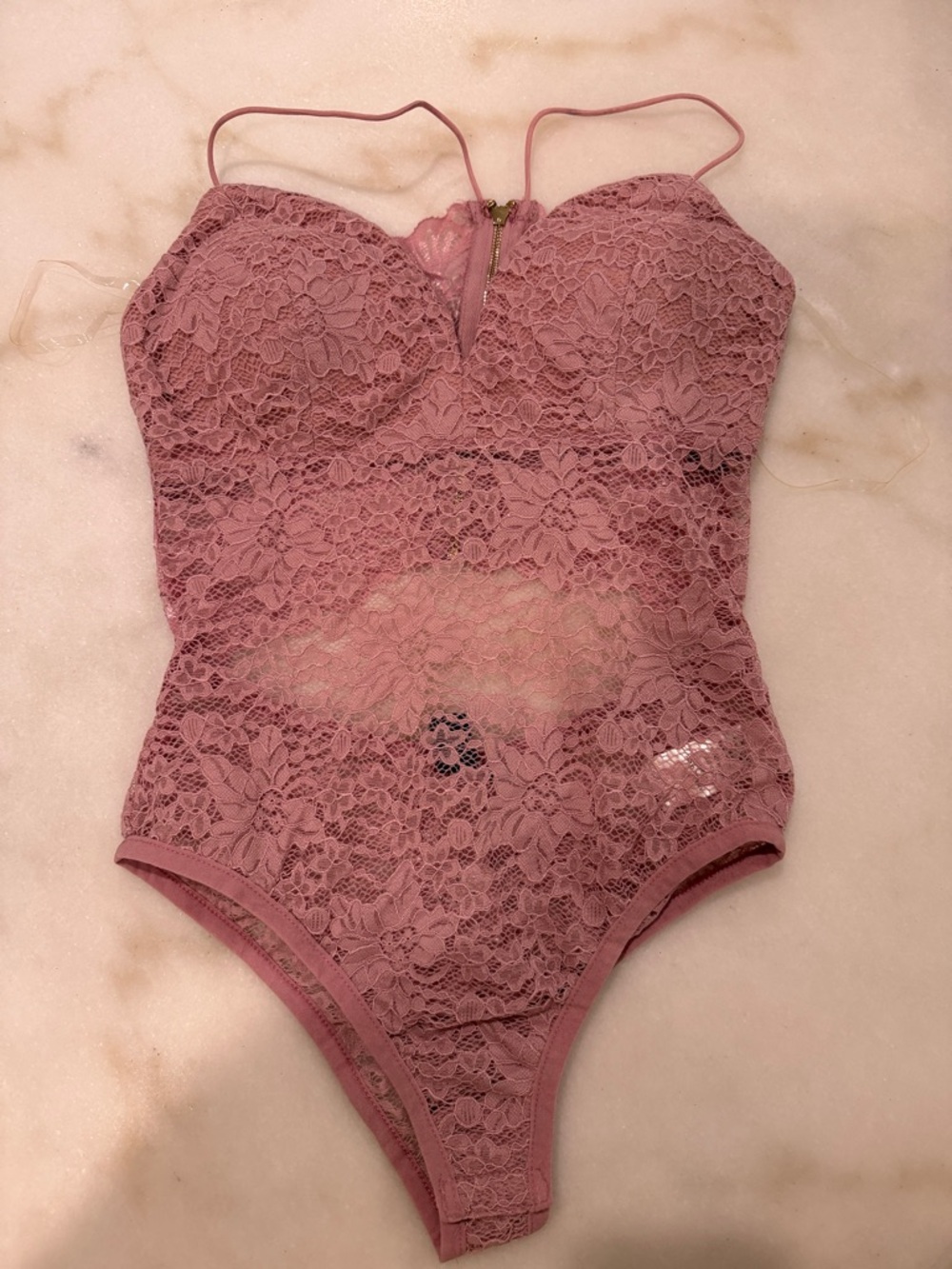Windsor Mauve Lace Bodysuit
